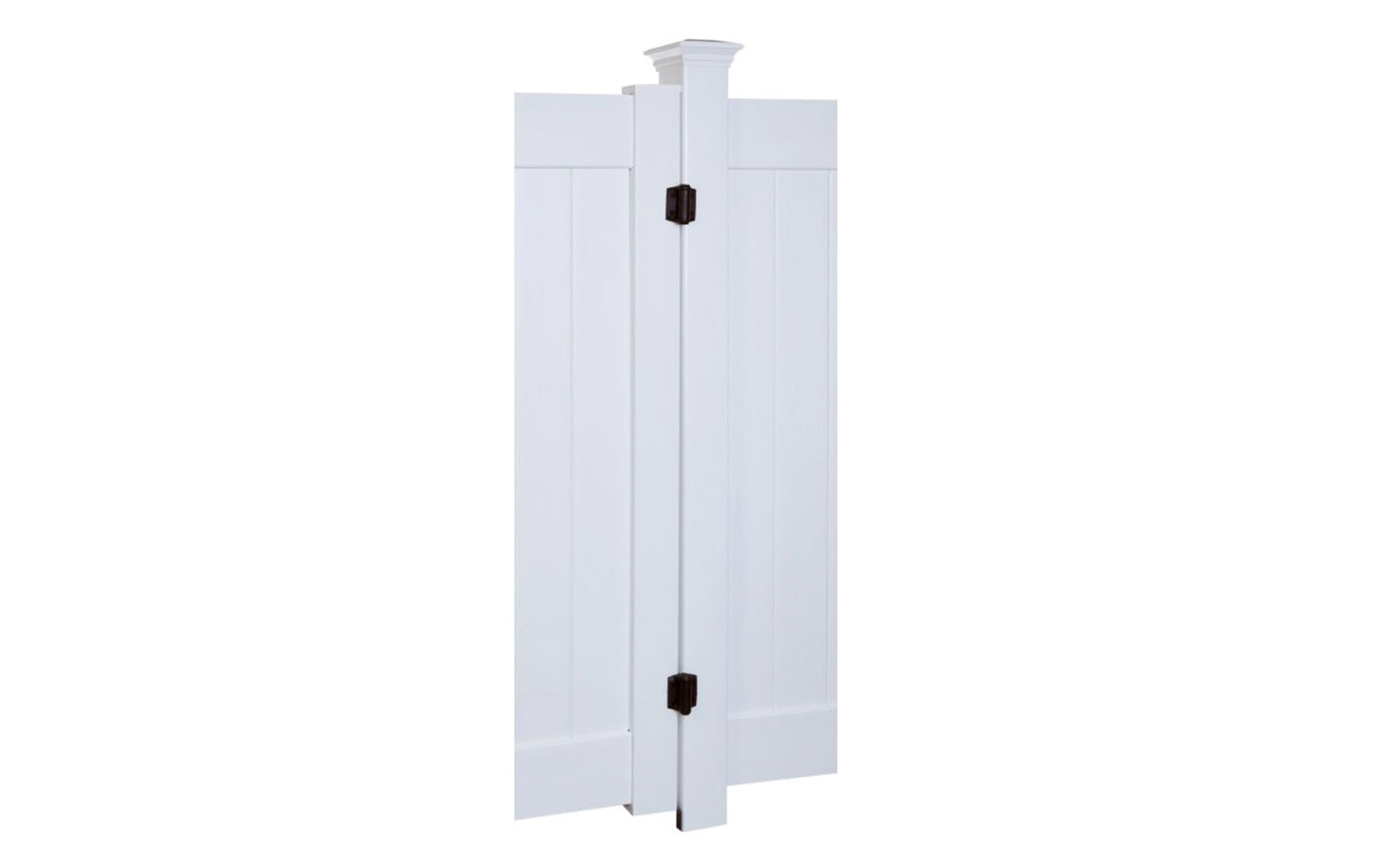 TruClose Narrow Self-Closing Gate Hinge - 2 Pack. Adjustable self-closing speed hinges - Self-closes gates up to a maximum of 66 lbs (5' high x 3' wide gate). 3-13/16" high x  2-1/2" wide size hinges. Industrial strength polymer with stainless steel components. National Hardware Model N346-206. Rust & corrosion proof