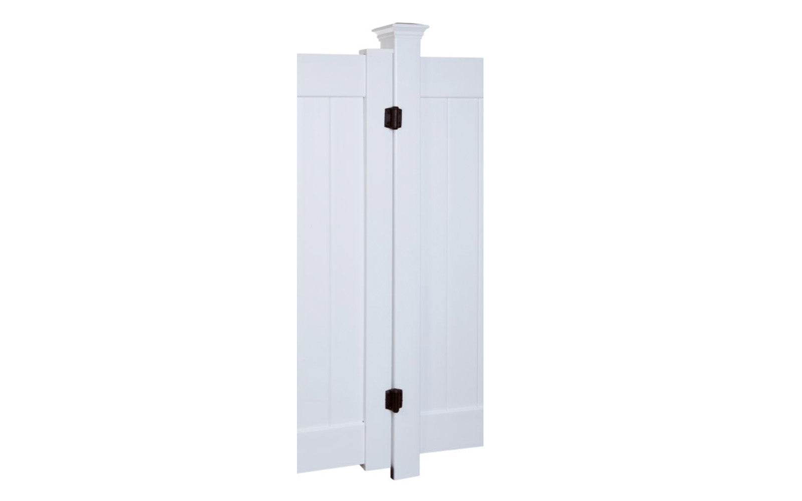 TruClose Narrow Self-Closing Gate Hinge - 2 Pack. Adjustable self-closing speed hinges - Self-closes gates up to a maximum of 66 lbs (5' high x 3' wide gate). 3-13/16" high x  2-1/2" wide size hinges. Industrial strength polymer with stainless steel components. National Hardware Model N346-206. Rust & corrosion proof
