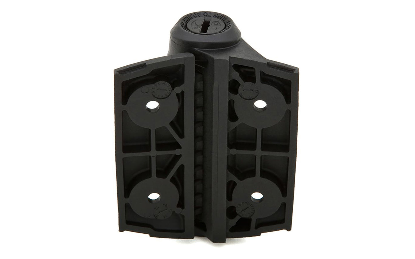 TruClose Narrow Self-Closing Gate Hinge - 2 Pack. Adjustable self-closing speed hinges - Self-closes gates up to a maximum of 66 lbs (5' high x 3' wide gate). 3-13/16" high x  2-1/2" wide size hinges. Industrial strength polymer with stainless steel components. National Hardware Model N346-206. Rust & corrosion proof