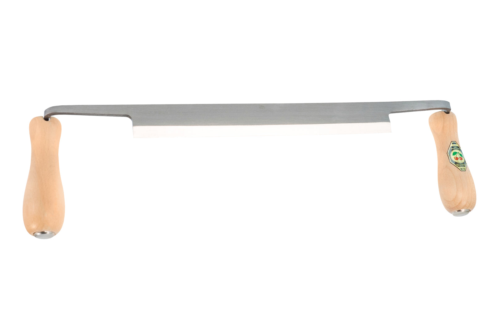 Made in Germany ~ Model 4000-250 MM · A quality 10" drawknife "Zugmesser" made by Two Cherries in Germany. Hand forged from high carbon steel then hardened & tempered, it cuts wood efficiently & holds a sharp edge well. Good draw knife for general woodworking, debarking, or roughing out larger projects. 4016649040020