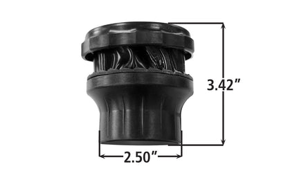 FastCap UNI-VAC is the ultimate shop vacuum accessory. Super flexible rubber grips around most sizes & shapes of vacuum ports. Adapts to most table saws, routers, miter saws, sanders. Adjustable Port Diameter: 1/4" Min. to 2-1/2" Max Diameter. Fixed Hose End: 2-1/4" Diameter. FastCap UNIVAC. Model UNI VAC. 663807030658