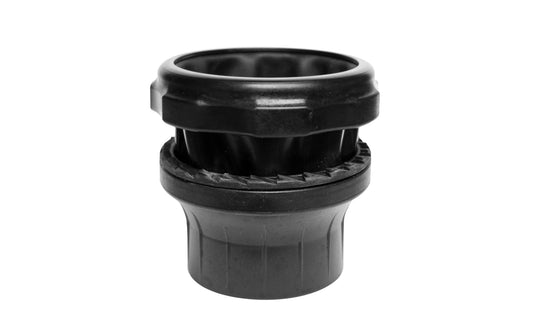 FastCap UNI-VAC is the ultimate shop vacuum accessory. Super flexible rubber grips around most sizes & shapes of vacuum ports. Adapts to most table saws, routers, miter saws, sanders. Adjustable Port Diameter: 1/4" Min. to 2-1/2" Max Diameter. Fixed Hose End: 2-1/4" Diameter. FastCap UNIVAC. Model UNI VAC. 663807030658