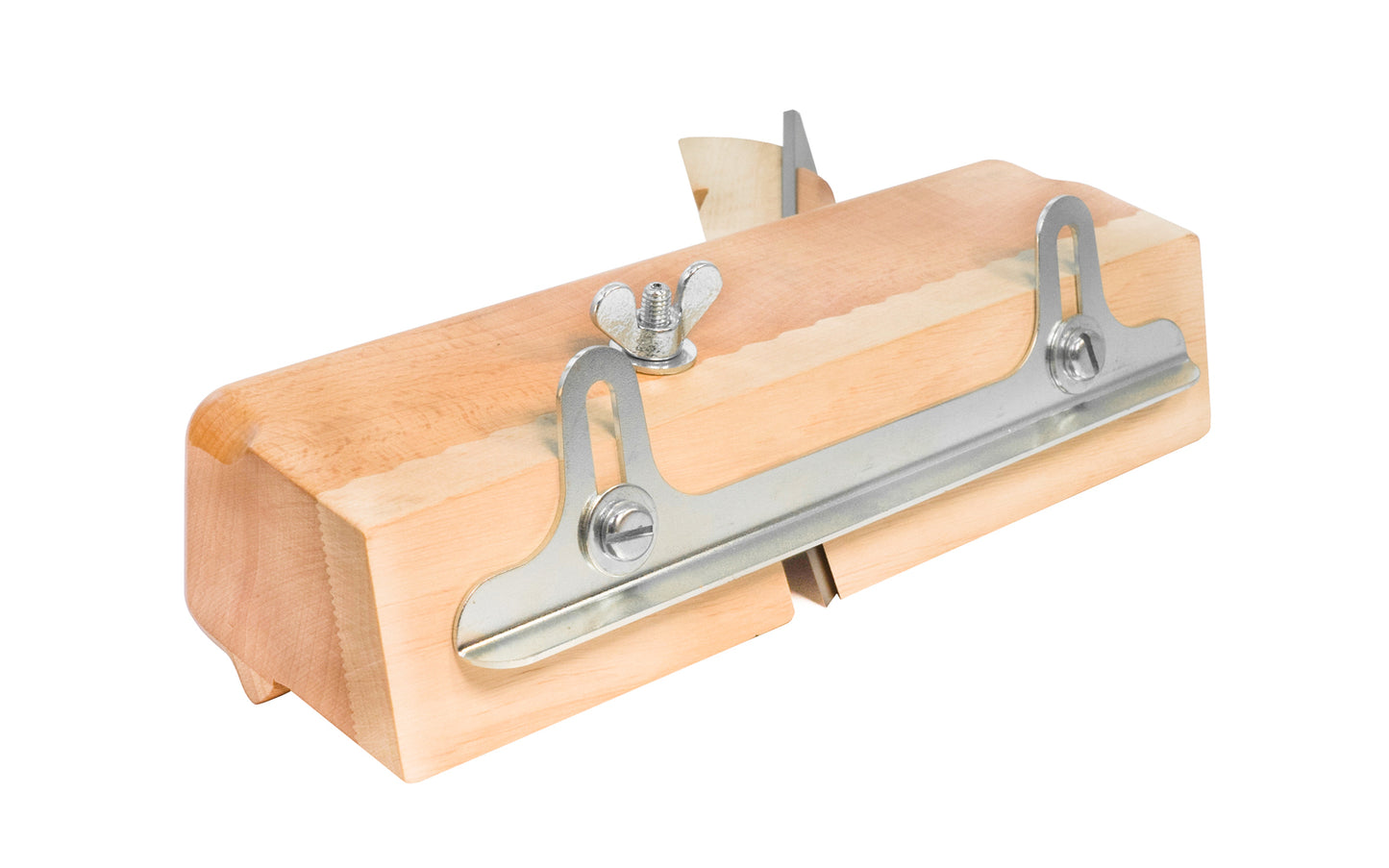  A special Dovetail Plane made by Ulmia in Germany. The plane body is made of Red Beech with a White Beech sole. 32 mm wide cutting blade.   Made in Germany.