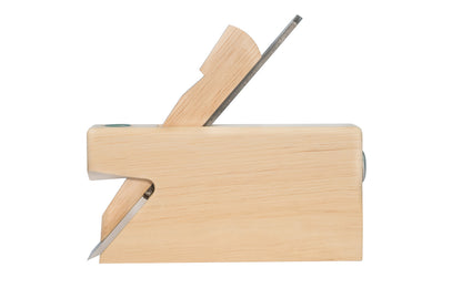 Made in Germany · Ulmia ~ Model No. HW7a ~ 1-1/8" wide cutter blade (30 mm) ~ Cutting angle 49° ~ Chisel rabbet plane made by Ulmia in Germany. Used in finishing work (jointing) on corners & rabbets as well as finish jointing of continuous rabbets. Plane has a removable nose piece that enables one to work up to a stop.
