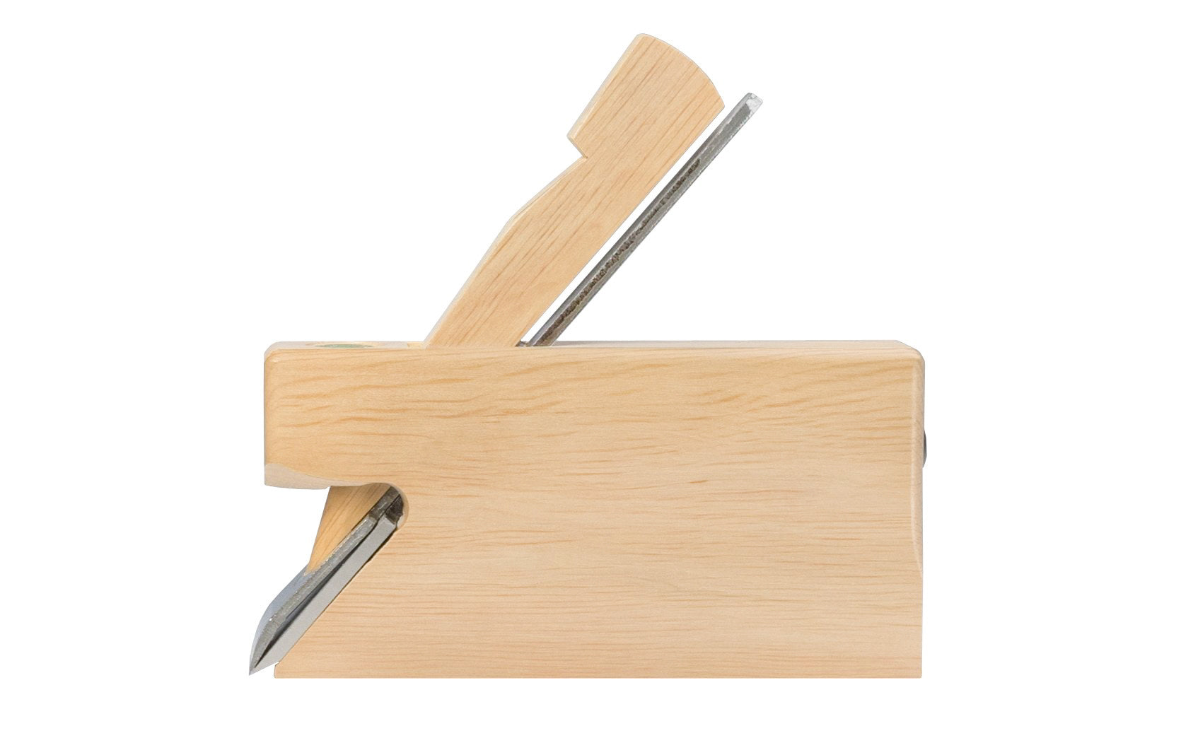 Made in Germany · Model No. HW8a ~ 1-1/8" wide cutter blade (30 mm) ~ Cutting angle 49° ~ White Beech wood - Ulmia Chisel Plane With Chip Breaker - Double Iron. Use in finishing work (jointing) on corners & rabbets and finish jointing of continuous rabbets. Removable nose piece that enable one to work up to a stop.  4044637101552