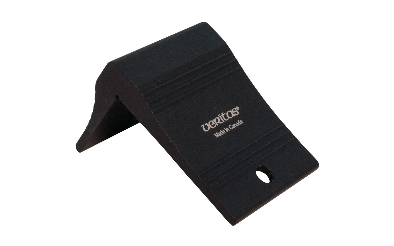 The Veritas Saddle Square allows you to scribe two perpendicular surfaces at a time, & also allows one to pick up on a line already scribed & transfer it to another face perpendicular to it. Made of anodized aluminum with both faces machined square to within 1/4°. Regular - 1-1/4" x 2-1/4" size. Made in Canada.