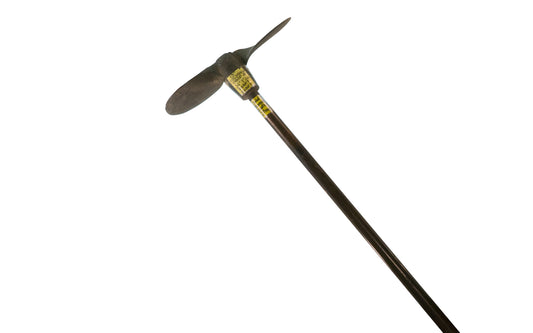 Solid Bronze 13" Folding Prop & 54" Long 1" Diameter Shaft. Heavy Solid Bronze - 18 lbs. 54" long shaft. Blades fold down.