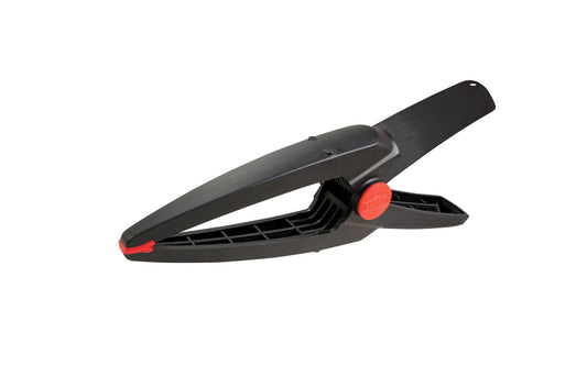 Bessey Clamps Model No. XCL2 - These Long tapered nose spring clamp from Bessey have a tapered nose & can get into hard-to-reach areas. They have soft-touch pads that prevent marring of delicate work. 2" max opening & 2" clamp depth. Made of plastic material with a soft cushion grip - Long Needle Nose Clamps ~ 091162000687