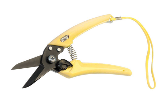 Japanese Saboten Thinning Shears ~ No. 1218 ~ Made in Japan · Heat treated carbon steel blade with special coating ~ 7-1/4" length ~ -" cutting dia. max (live) ~ Excellent for floral trimming & Ikebana