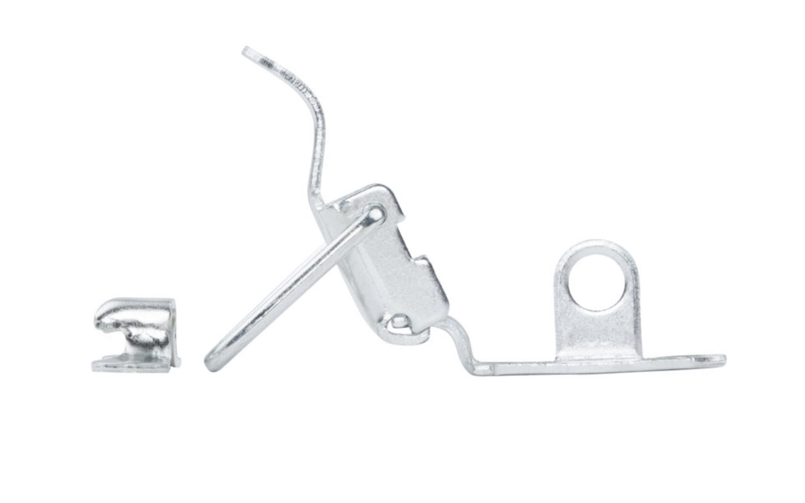 These lockable draw catches are made of steel material with zinc-plated finish. Latches for a tight secure closing. Surface mount. Use to secure trunks, chests, cases, tool boxes, & other items. 1-5/8" wide x 2-1/2" high. National Hardware Model No. N208-579. 2 Pack. 038613208575