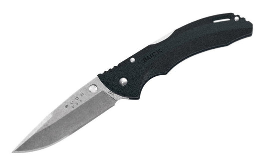 Buck Knives 285 Bantam BLW Knife - Middle Sized Bantam Knife ~ Model No. 0285BKS-B ~ Made in USA ~ Made in Idaho ~ Blade made of 420HC Stainless Steel - Satin finish ~ Bantam BLW ~ 285BKS - 3-1/8" long blade - Lockback - Foldable Locking Blade