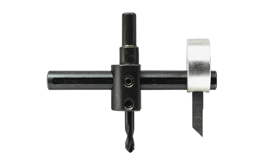 Adjustable Wheel & Circle Cutter ~ Cuts 1" to 6" Diameter Hole - Model No. 06 - For cutting sheet metal, brass, copper, soft steel, aluminum, plastic, wood & composite materials ~ 038728210104