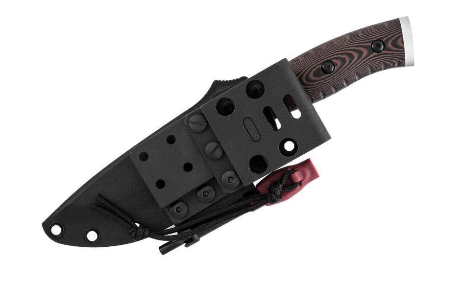 Buck Knives 863 Selkirk Fixed Blade Knife with Fire Starter & Sheath - Model No. 0863BRS-B 