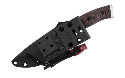 Buck Knives 863 Selkirk Fixed Blade Knife with Fire Starter & Sheath - Model No. 0863BRS-B 
