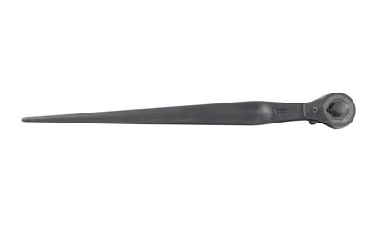 Klein Tools - Model No. 3238 - 1/2" drive - Reversible ratchet - Accepts 1/2-Inch square-drive hex socket - Forged from select alloy steel with continuous-taper handle for aligning bolt holes - Industrial black finish for corrosion resistance - 15" overall length - Spud Handle - Erection Wrench - taper handle 1/2 drive - 092644658990