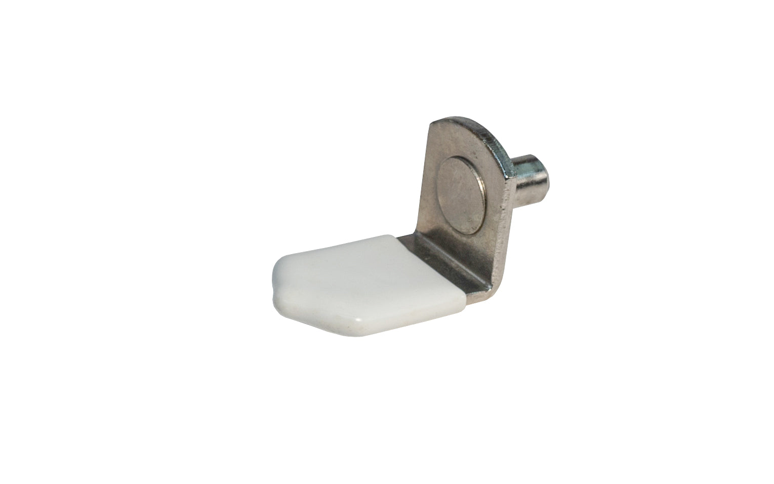5 mm Shelf Support Pin with Vinyl, Bracket Style - White - KV Model No. 348-WH ~ Knape and Vogt
