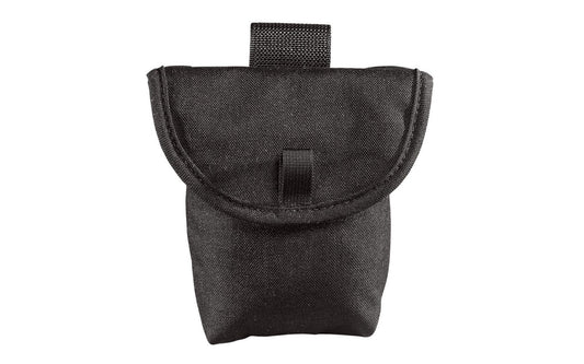 Klein Closable Cordura Pouch ~ Made in USA ~ Model 5714 - Made of Cordura material for exceptional resistance to abrasion, punctures, & tearing - 092644551796 - Klein Cordura Pouch - Klein Cordura Bag - Slide on belts up to 2-1/4" - Cordura material - Helps protect supplies & tools - for wire nuts, connectors & small parts & tools