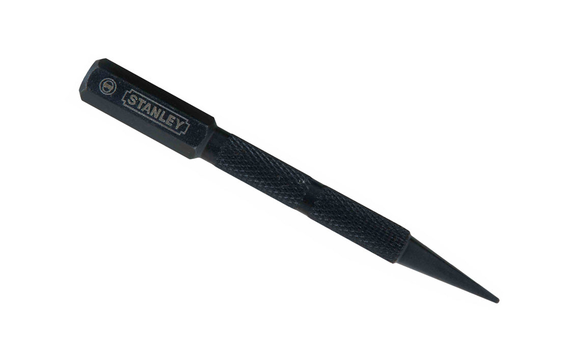 Model 58-111 ~ 1/32" Nail Set ~ Handy 1/32" nail set made by Stanley Tools, designed for setting unhardened nails below surface of wood. The nail set is fully hardened & precision-milled steel for long life, & have long beveled tips for easy nail head alignment. Square head prevents rolling when set down. 076174581119