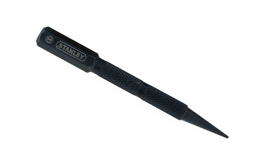 Model 58-111 ~ 1/32" Nail Set ~ Handy 1/32" nail set made by Stanley Tools, designed for setting unhardened nails below surface of wood. The nail set is fully hardened & precision-milled steel for long life, & have long beveled tips for easy nail head alignment. Square head prevents rolling when set down. 076174581119