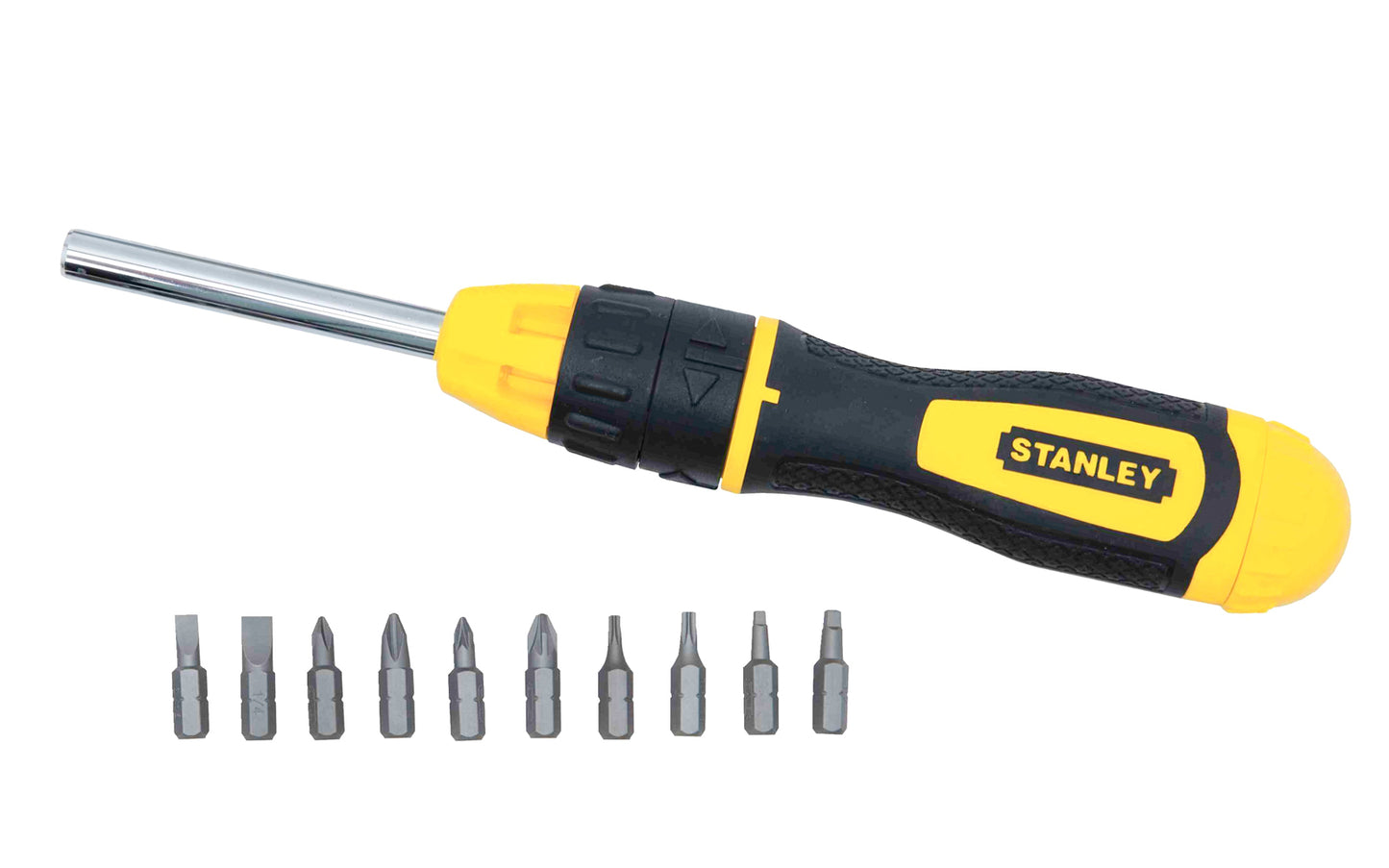Stanley Multi-Bit Ratcheting Screwdriver ~ Model No. 68-010