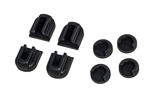Jorgensen Bar Clamp Pads - Model No. 7437 - Pony / Jorgensen - Cushions, holds, & protects - Non-marring, non-sticking, non-slipping durable plastic pads - Recommended for use with Jorgensen Bar Clamps 3700 series & 3700-LD series, & #3600 EZ Hold Steel Bar Clamps