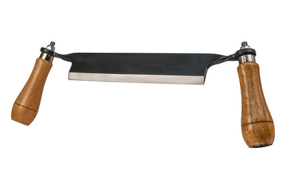 8" Straight Drawknife - general purpose woodworking drawshave tool great for many woodworking needs including wood stock removal, furniture work, & also debarking logs or firewood