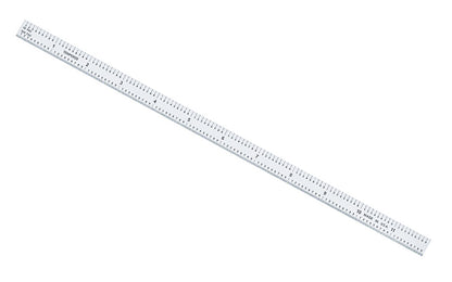 General Tools 12" Stainless Rule (10ths, 100ths, 32nds, 64ths) - Model No. CF1216 - Polished stainless steel finish. Precision made Machinist Rule - 12" overall length x 1/2" wide