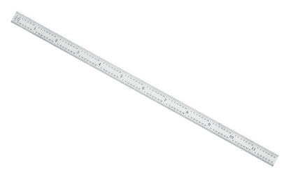 General Tools 12" Stainless Rule (10ths, 100ths, 32nds, 64ths) - Model No. CF1216 - Polished stainless steel finish. Precision made Machinist Rule - 12" overall length x 1/2" wide