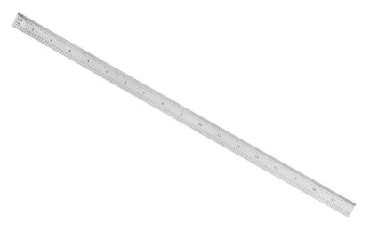 General Tools 18" Flexible Stainless Rule (10ths, 100ths, 32nds, 64ths) - Model No. CF1845 ~ 18" Overall Length ~ 3/4" wide ~ Satin Finish - Readings in 10ths, 100ths, 32nds, 64ths ~ 038728331403