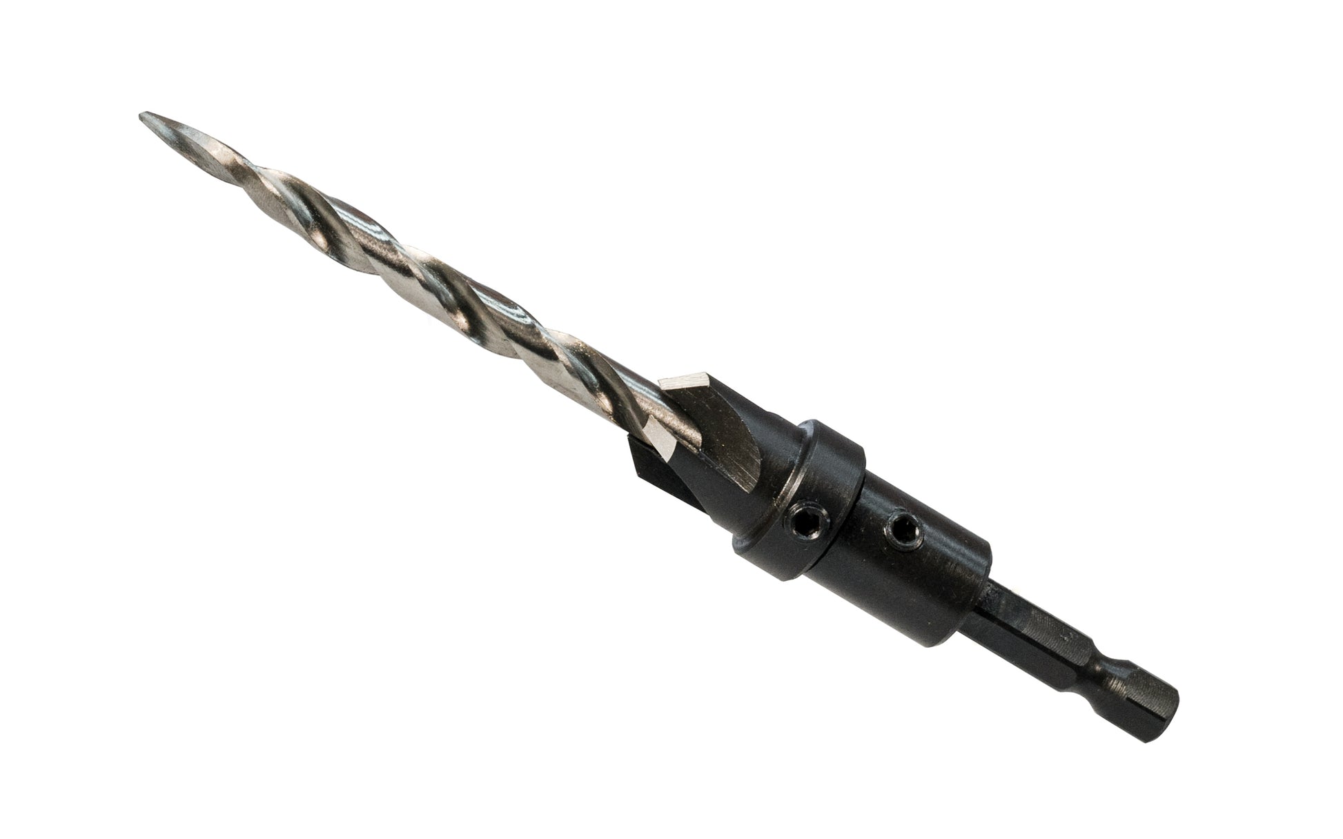 W.L. Fuller Four-Flute Type "C" Countersink & Drill Bit ~ Hex Power Shank
