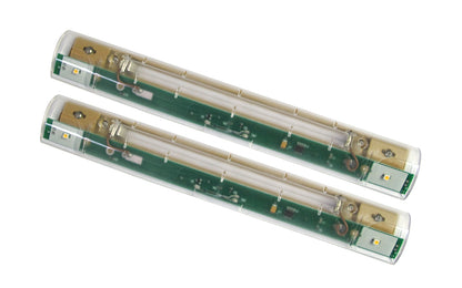FastCap Cubby Light ~ 2-Pack LED Cabinet Light Set - Brightens cabinets, cupboards, drawers - Takes AAA batteries - Includes 6 batteries - Bright LED's - Compact design - 9" length - Made in USA - Model No. CUBBYLIGHT