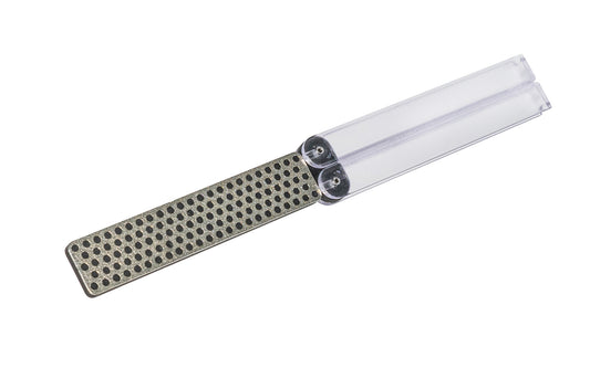 DMT Single-Sided Diamond Folding Sharpener ~ Extra-Coarse - FWX - Made in USA ~ "Diafold" sharpener that works well on knives, garden & specialty tools - X-Coarse. 017042011130