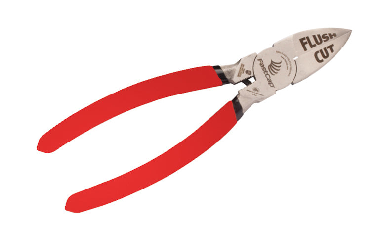 The FastCap Macro Flush Cut Trimmers work great with wood & PVC edgebanding with standard thicknesses of .018"-.025".