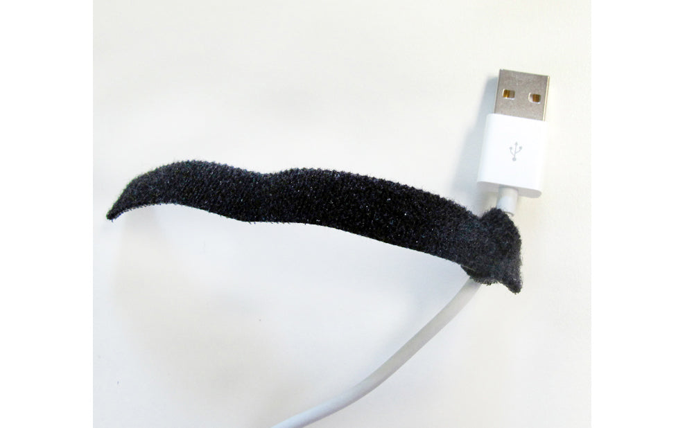 FastCap Holey Fastwrap - Velcro Wrap - 1/2" x 10' ~ 1" x 10' ~ Excellent for wires, cables, USB & extension cables - Home & workshop