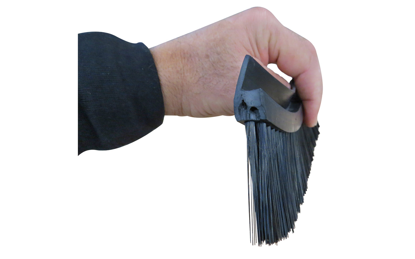 FastCap Sawstache ~ 2" Bristles x 12" Long ~ Model SAWSTACHE 2 ~ The Saw Stache allows you to soup up your saw & efficiently contain dust & leave you with a cleaner work environment