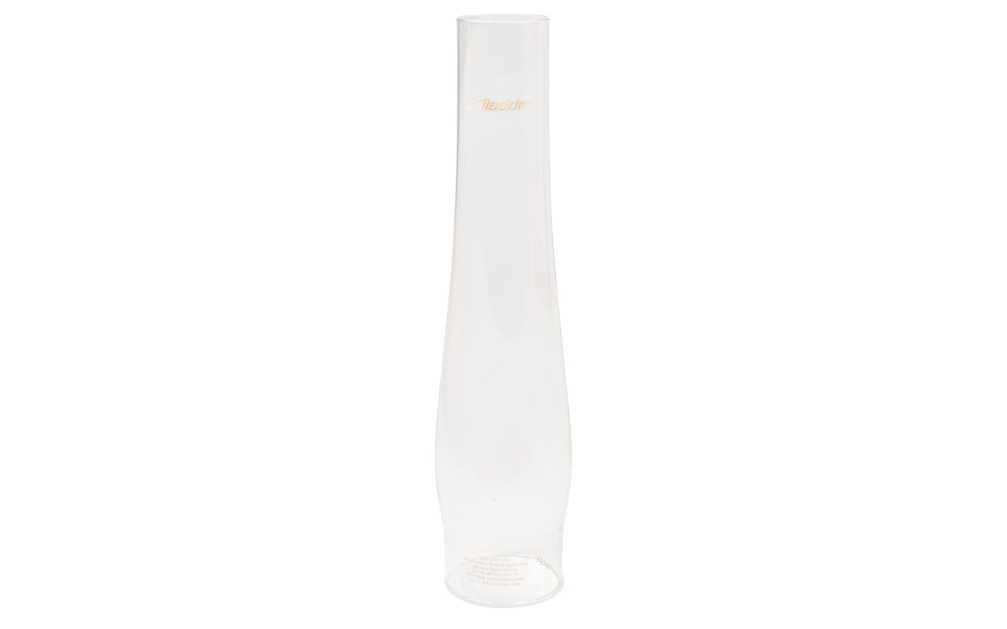 Aladdin Chimney ~ This quality 'Aladdin Heelless Chimney R910' has a 12-1/2" high chimney for Heel-less style Gallery or Burner Top. Has a special Heel-less Base (smooth base).