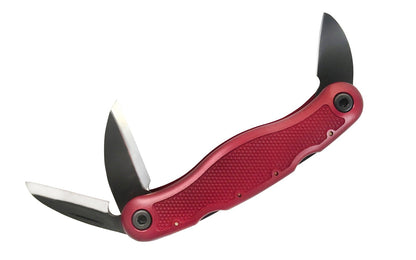 Flexcut Spoon Carvin' Jack - Model No. JKN96 ~ both a shallow & deep hook knife, designed to form the hollows of spoons & bowls ~ Radius Blade Pocket Knife ~ Detail Knife, Hook Knife, Deep Hook Knife ~ Spoon Carving Pocket Knife - Made in USA