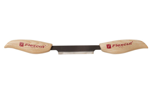 Flexcut 3" Drawknife - Model No. KN25 ~ Made in USA ~ Leather Sheath Included ~ works great for skinning bark & roughing-off corners - Drawshave - 3" Long - With Leather Sheath ~ 651646500258