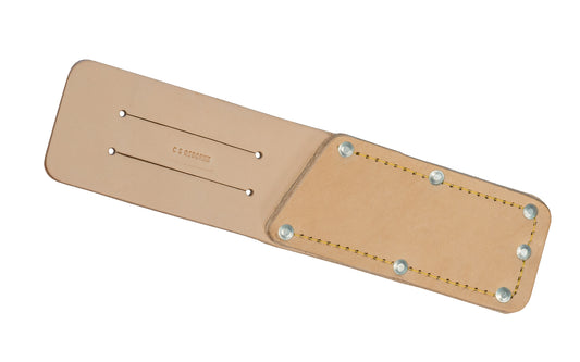 CS Osborne Leather Sheath - 10" Length ~ No. 72 - CS Osborne Safety Sheath - Knife Tool Sheath  - Made in USA - Stitched edges reinforced with rivets - Leather material - #72 ~ 096685601847