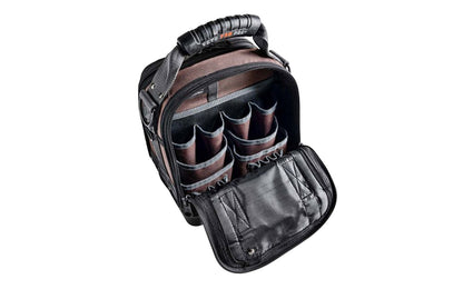Veto Bags - Veto Pro Pac MC - 20 interior & exterior pockets - Compact storage bag with zipper - Waterproof thick polypropylene base - shoulder strap - 851578000424 - Model MC - tool storage - 10" Long x  8" Wide x  12" High - 3 large pockets for meters & large tools - Model MC - troubleshooting, diagnostics bag - Veto