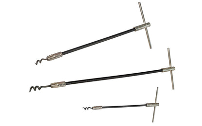 CS Osborne Flexible Packing Hook Set ~ No. 1203 - Box Set - Made in USA ~ Consists of two spiral shafts wound in opposite directions for removing gaskets & packing materials  ~ 096685083100