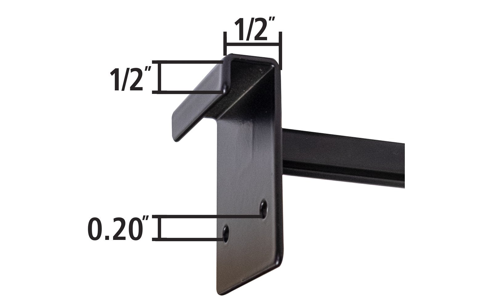 Organize all types of material from lumber, plywood, metal, tubing, PVC piping, garden tools, ladders, scaffolding, & folding table - Pre-drilled 1/4” holes to secure material from tipping out with a chain, rope, or bungee cord - Hold up to 25 lbs per pair - Versatile because you can slide it to fit any size material - Single FastCap Speed Divider - 663807029102