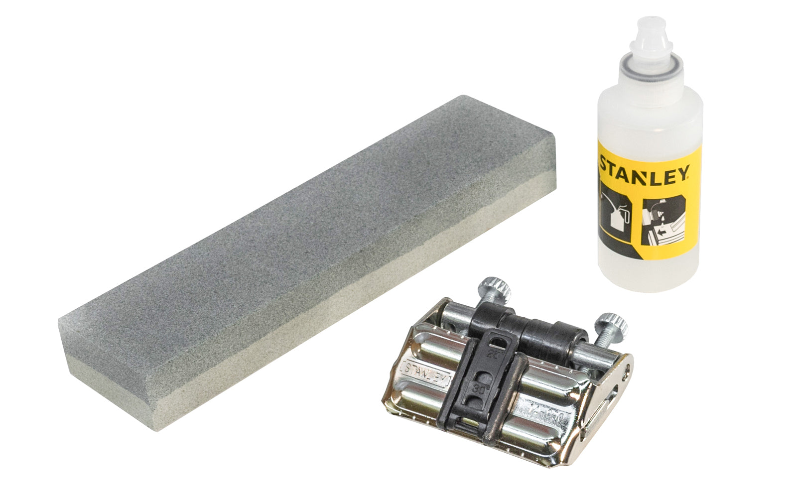 Stanley Chisel & Plane Iron Sharpening Kit - Model No. 16-050 - Hones chisel & plane blades at 25°, 30°, 35° angles