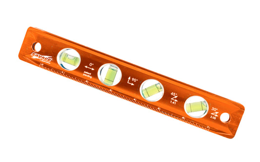 Swanson Savage 9" Magnetic Aluminum Torpedo Level - Self-Aligning
