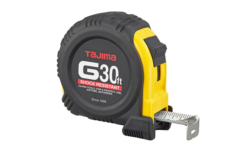 Tajima G-Series Standard Tape Measure ~ 30' Long - Model No. G-30BW