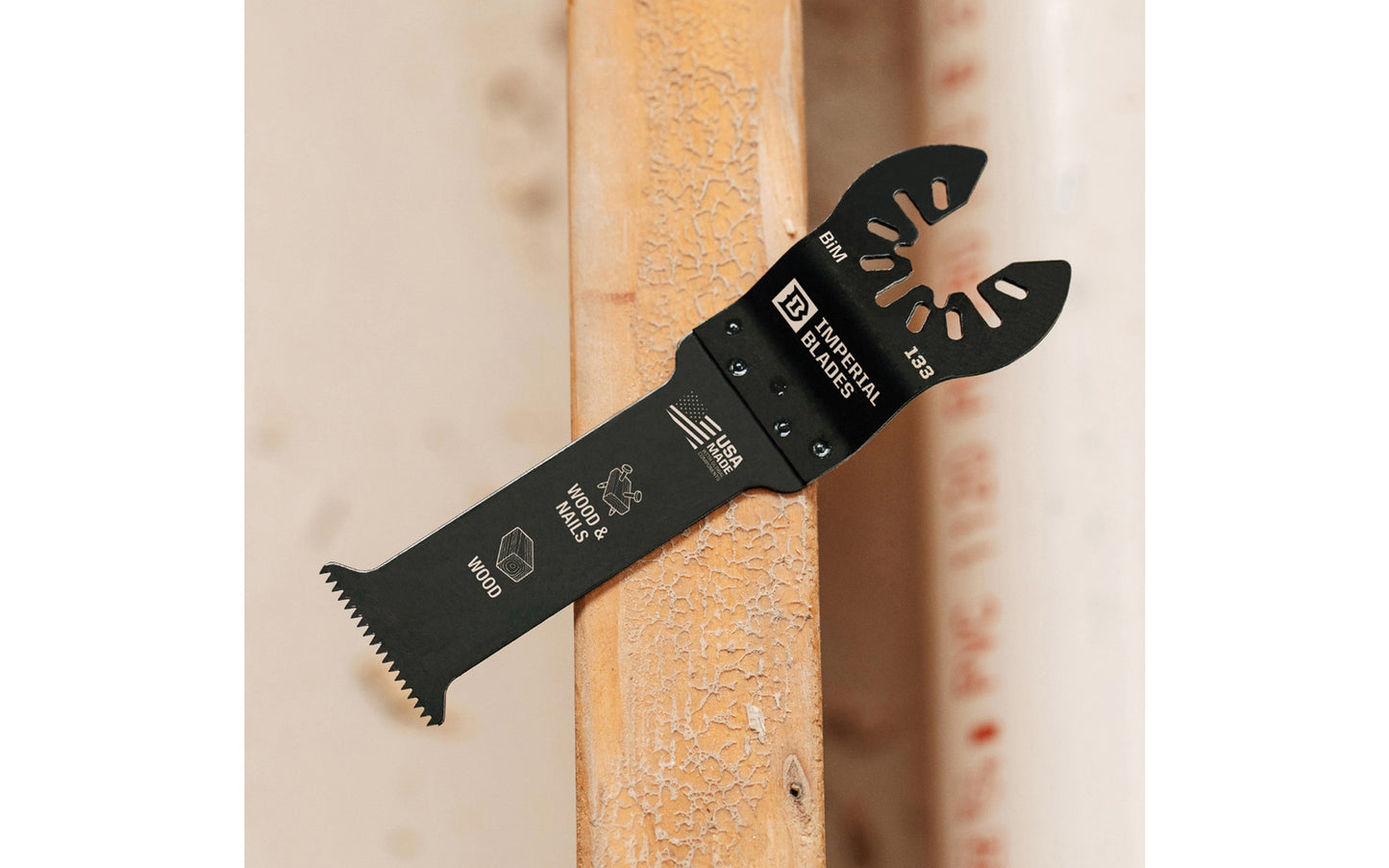 Imperial Blades "One Fit" 1-1/4" Extended Plunge Thick Wood Blade