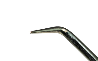 Bent Tip Scratch Awl ~ Closeup ~ C.S. Osborne Bent Tip Scratch Awl ~ No. 18 ~ Made in USA ~ 09668562052