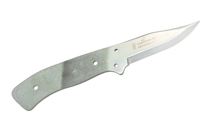 Mora Stainless Steel Knife Blade No. 95 "Lapplander" ~ Made in Östnor, Sweden · Made of quality Swedish stainless steel ~ 1/8" thick ~ Heavy duty & stout ~ 3-1/4" long blade ~ Used for creating your own unique knife ~ MOR-191-2722 ~ 7316220027226