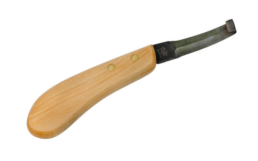 Mora Equus Hoof Ferrier's Knife No 188 ~ Double Edge Blade ~ Made in Östnor, Sweden · Made of high quality stainless steel ~ 2-1/2" long blade ~ Knife may also be used as a mini gouge ~ Mora 109-1950 ~ 7316220019504