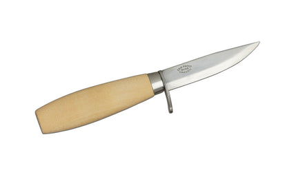 Mora Carbon Steel Knife ~ Wood Carving Junior ~ Made in Östnor, Sweden · Made of quality high carbon steel ~ Razor-sharp blade ~ Fixed blade with tang extending through the handle ~ Traditional & classic ~ Mora 111-2103